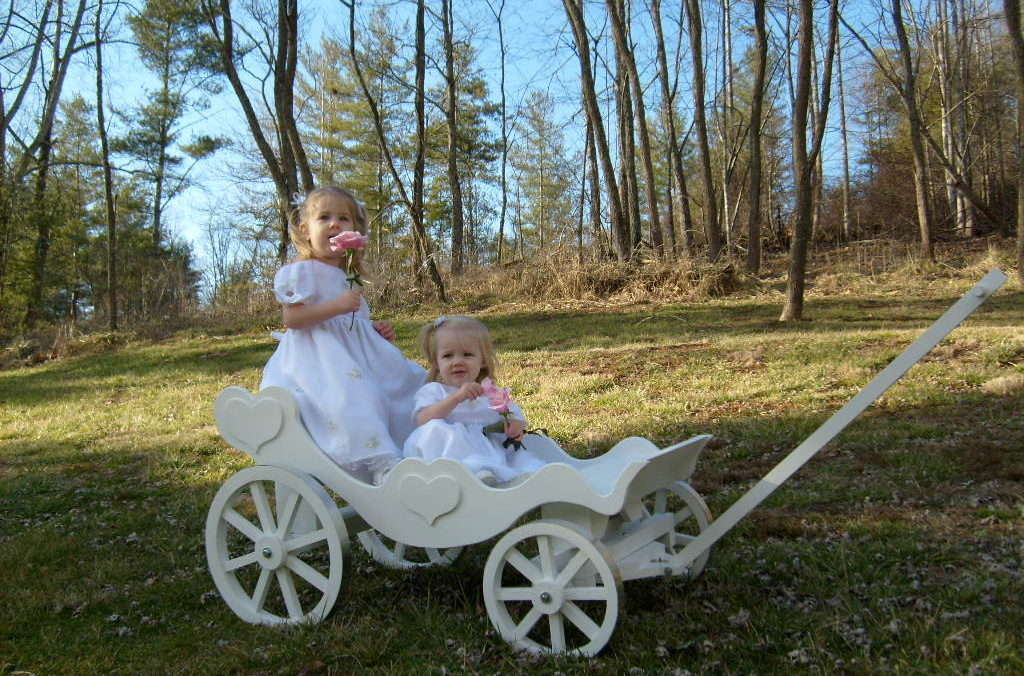 Royal Carriage in White
